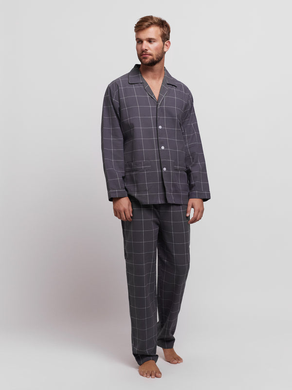 Pijama de franela clásico
