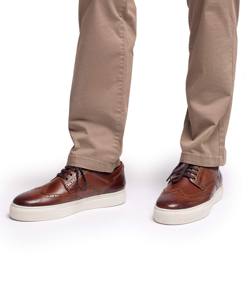 Brown sneakers and trainers