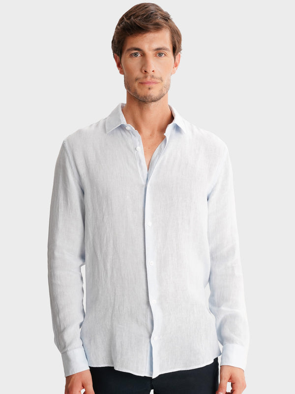 Camisas MarkBellucci Linho Mr. Blue