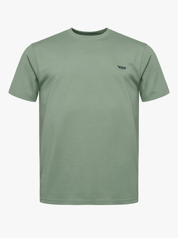 T-Shirt 100% Algodão Verde Mr. Blue