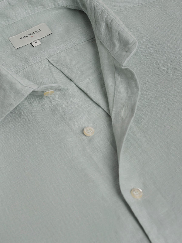 Camisas MarkBellucci Linho Mr. Blue