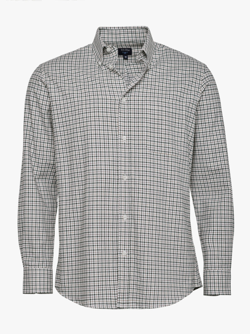 Regular Fit Twill Shirt Green