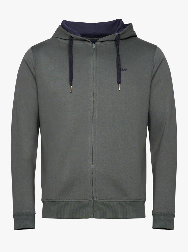 Green Hoodie With Logo