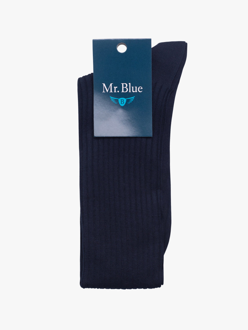 Calcetines azules 100% algodón