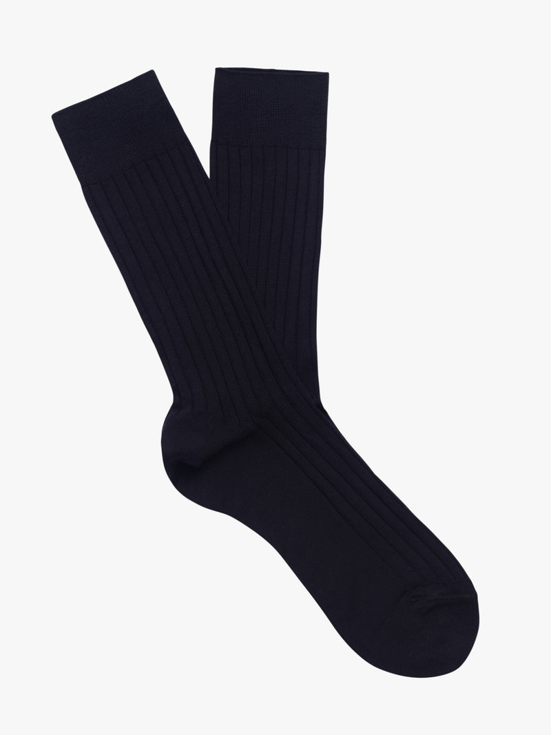 100% Cotton socks black