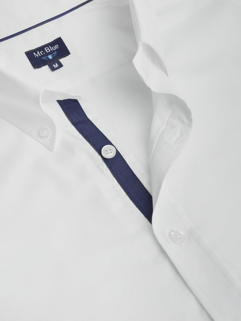 Regular Fit Oxford White Shirt