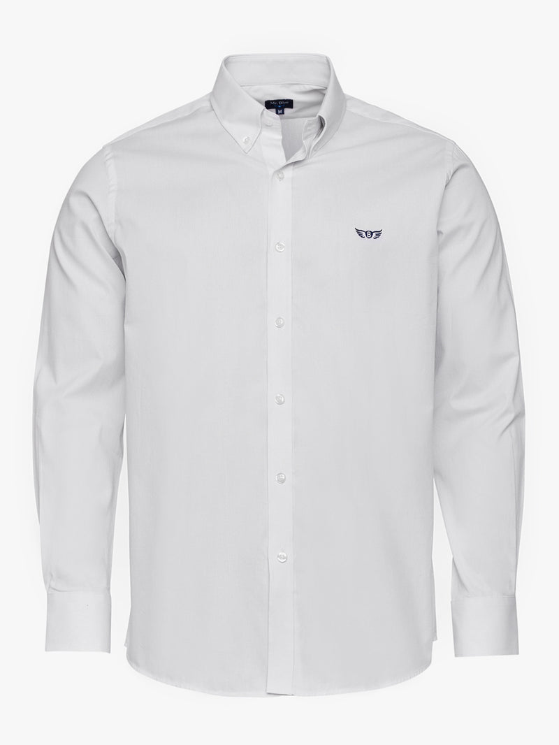 Camisa Regular Fit Oxford Branca