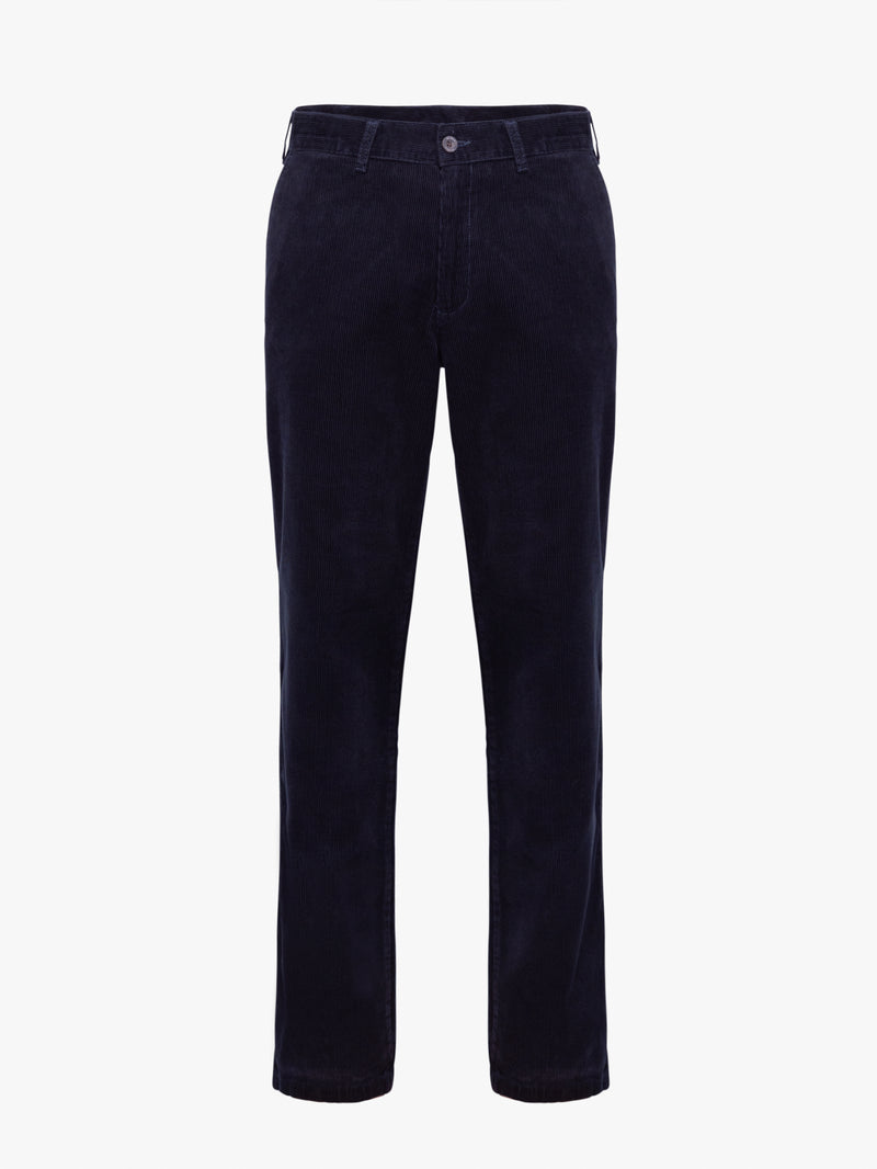 Blue Regular Fit Trousers