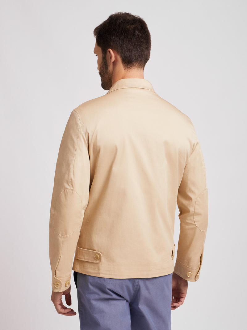 Chaqueta beige claro