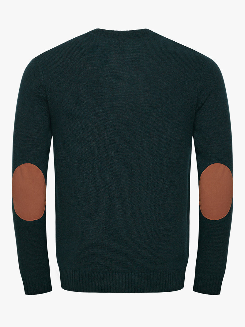 Green Thick Wool Pullover