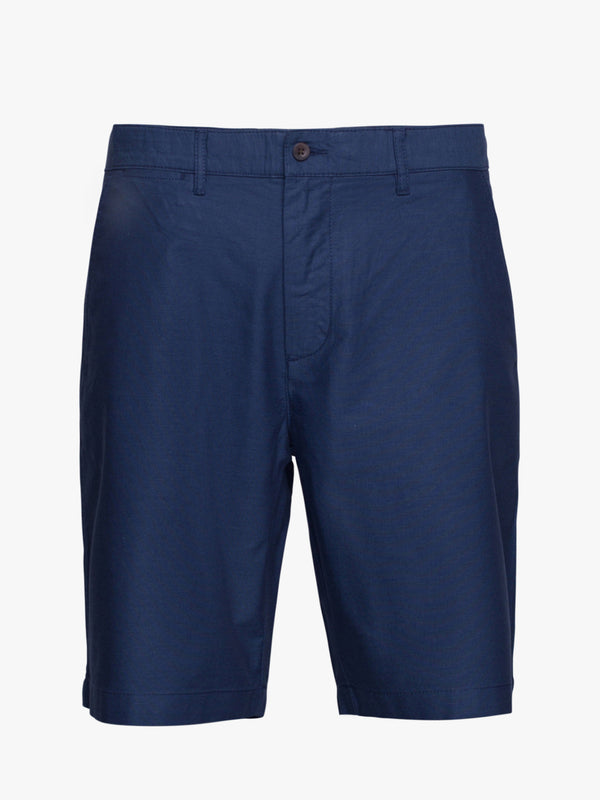 Dark blue cotton Bermuda shorts