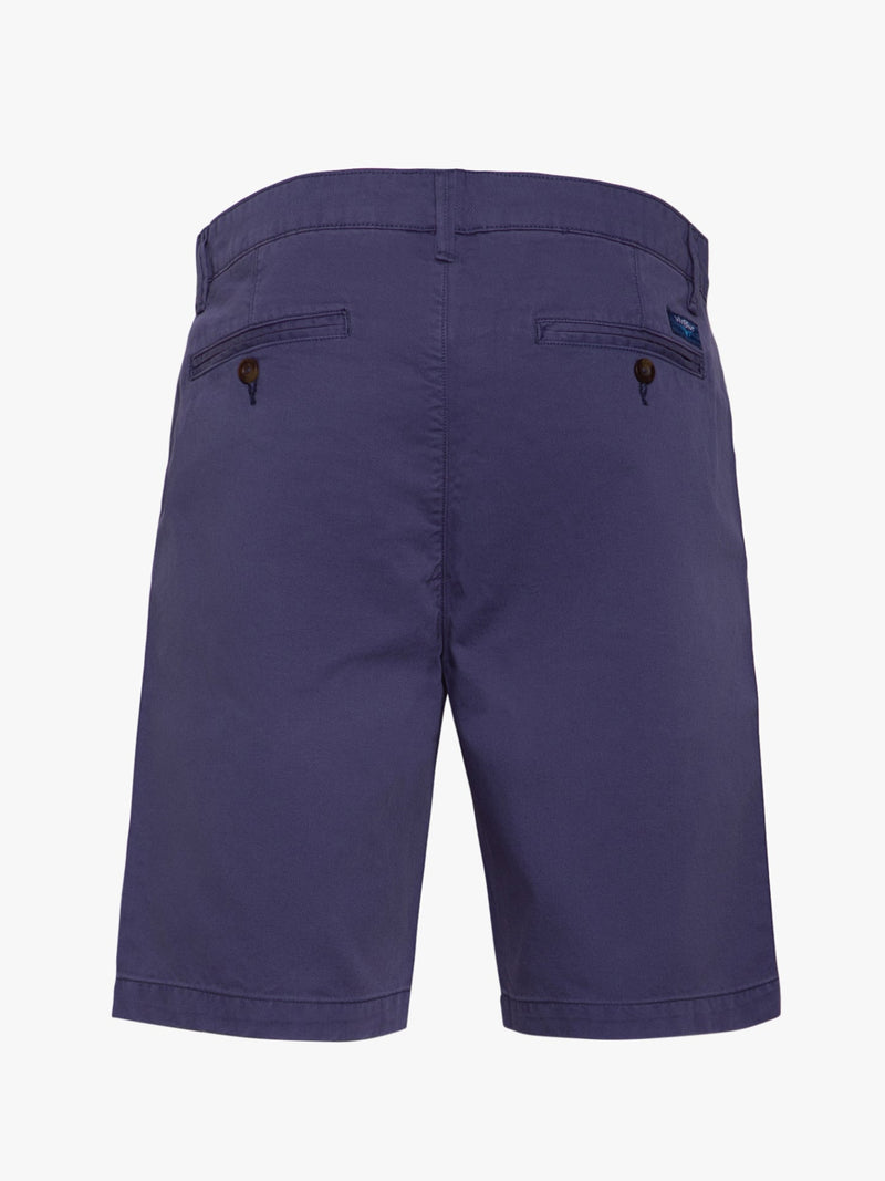 Blue denim shorts