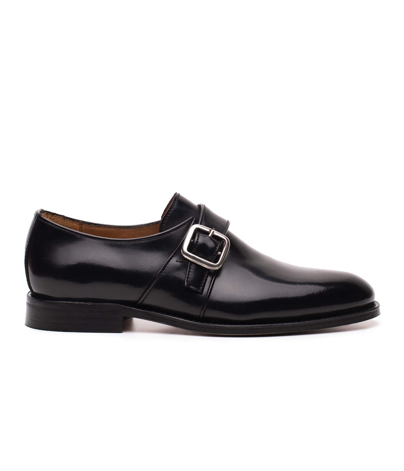 Douglas shoe black leather sole