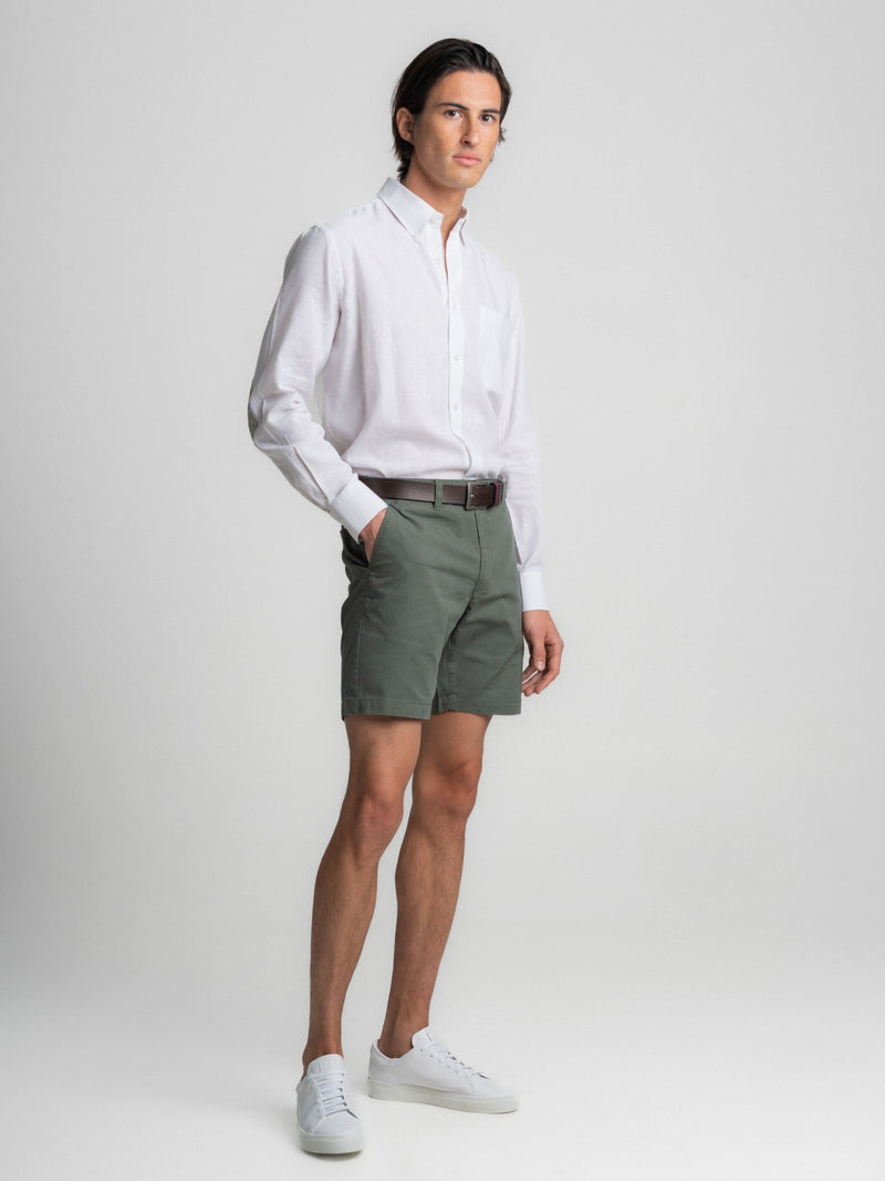 Bermuda Shorts Casual Fit Green