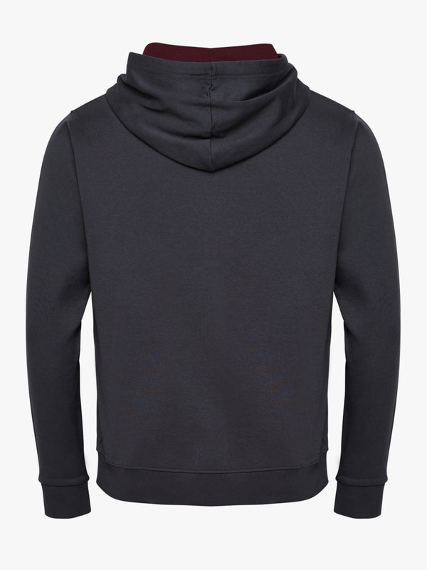 Grey Hoodie With Logo