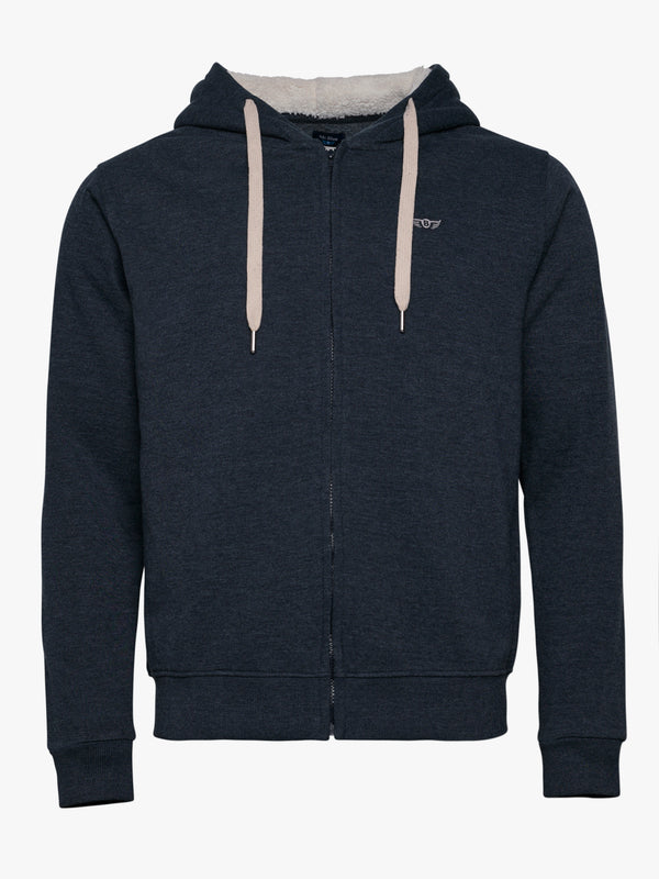 Grey Hoodie With Logo