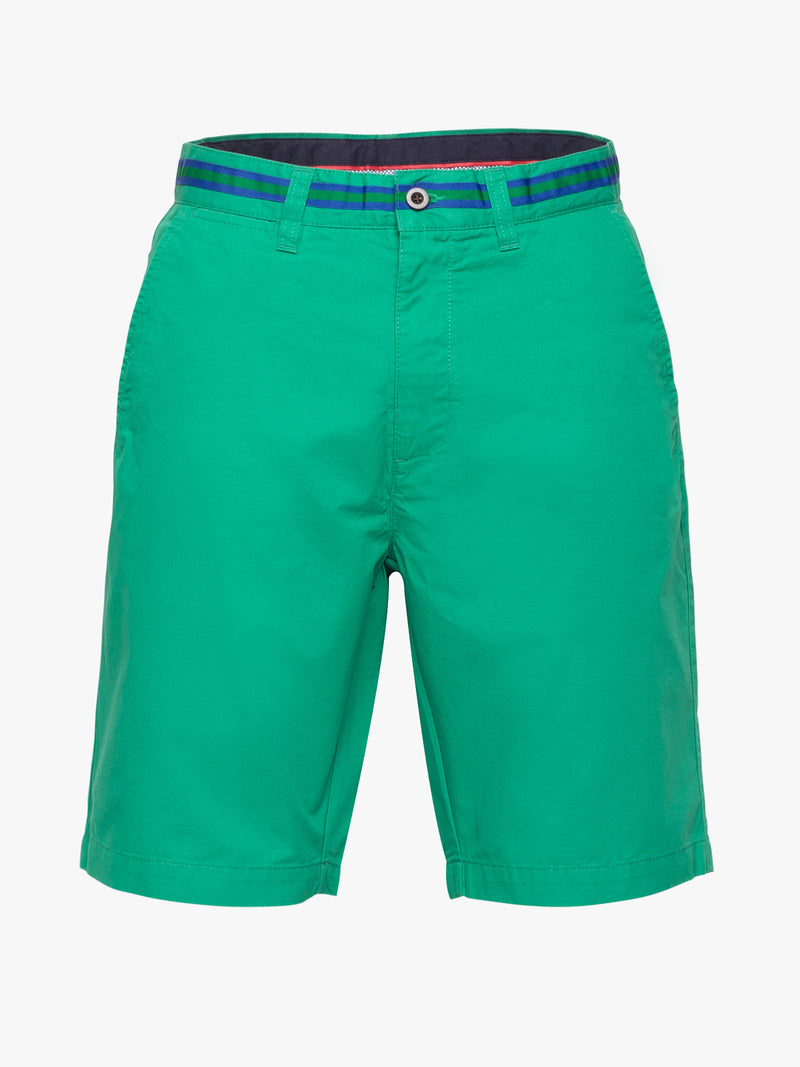 Pantalones cortos chinos verde medio