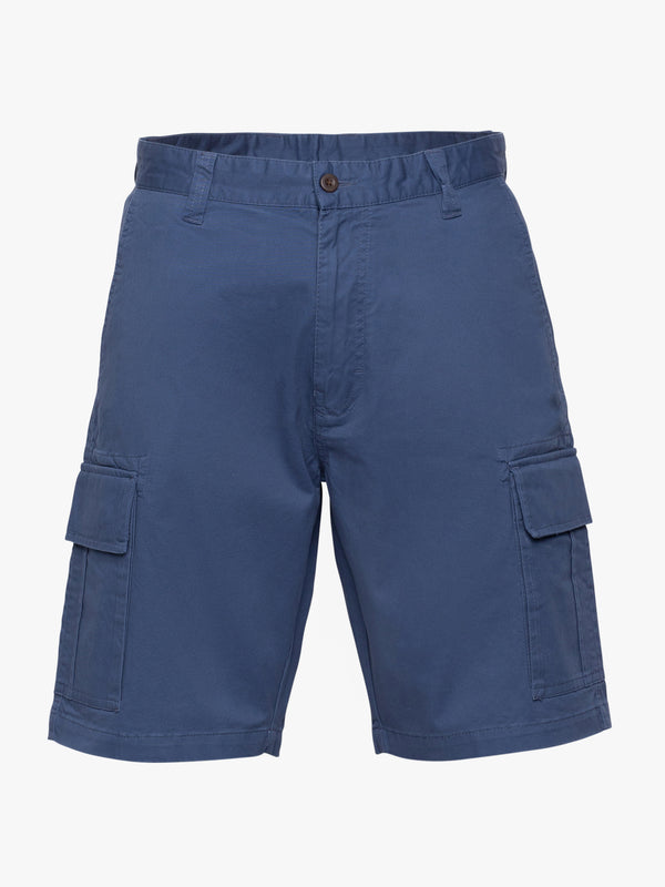 Pantalones cortos Cargo azules con bolsillos
