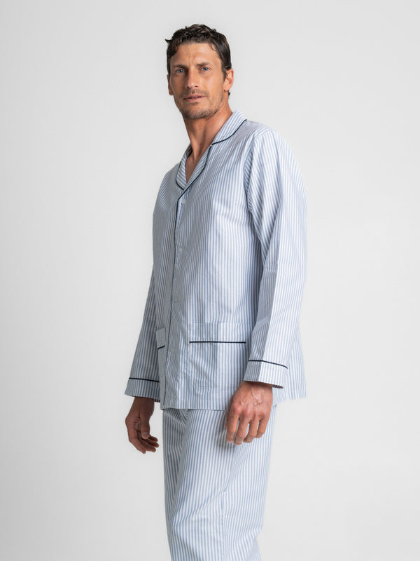 Blue cotton pajama