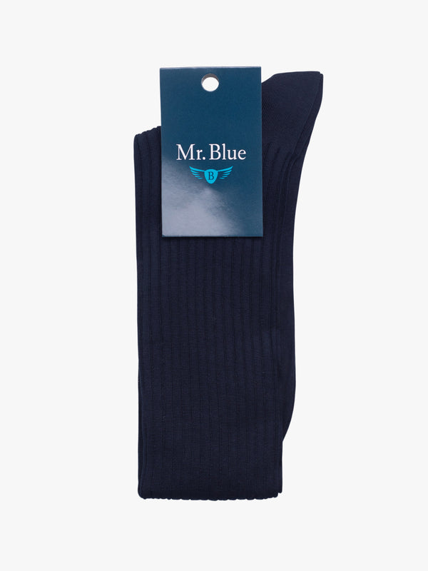 Calcetines de algodón azules