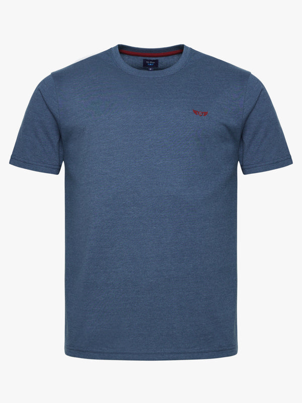 T-Shirt 100% Algodão Azul