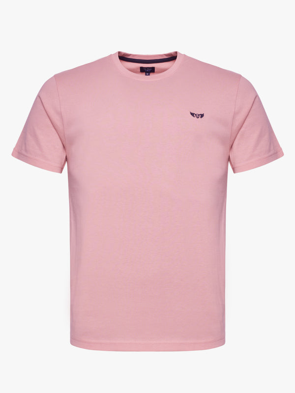 T-Shirt 100% Algodão Rosa