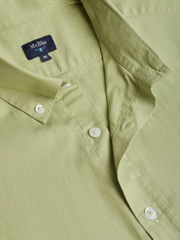 Camisa Oxford Verde Regular Fit