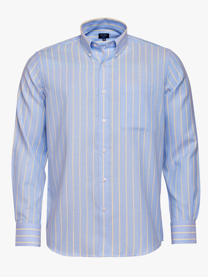 Blue Regular Fit Oxford Shirt