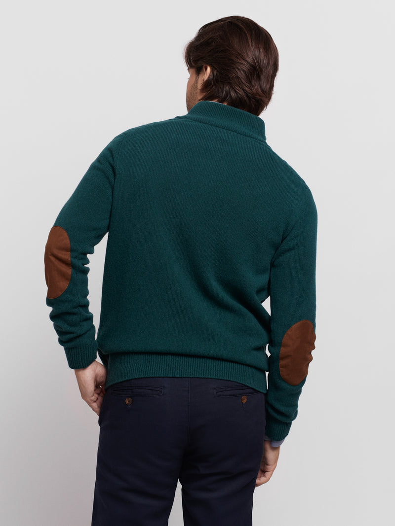 Pullover Regular Fit Green Long Sleeve