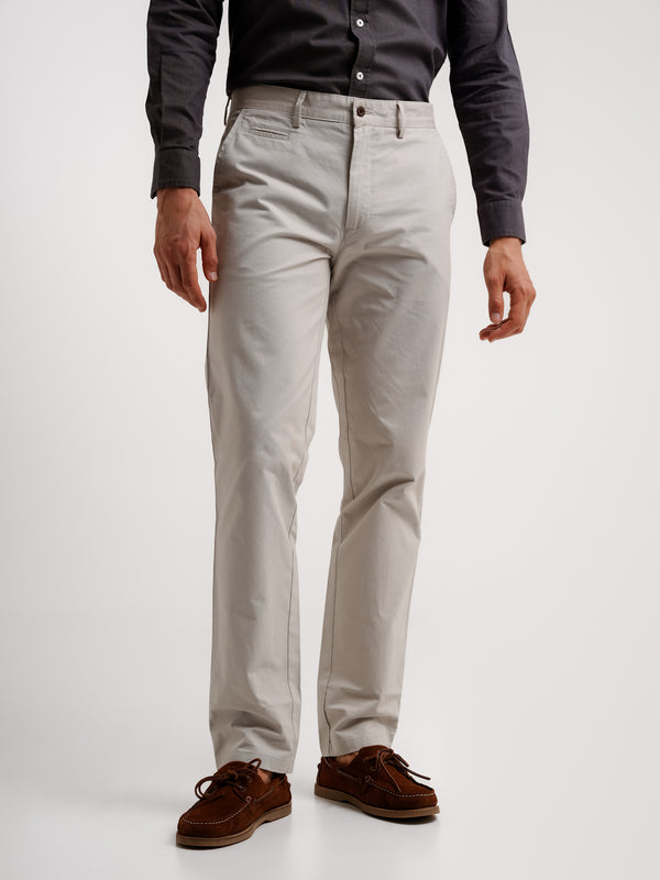 Slim Fit Gray Pants