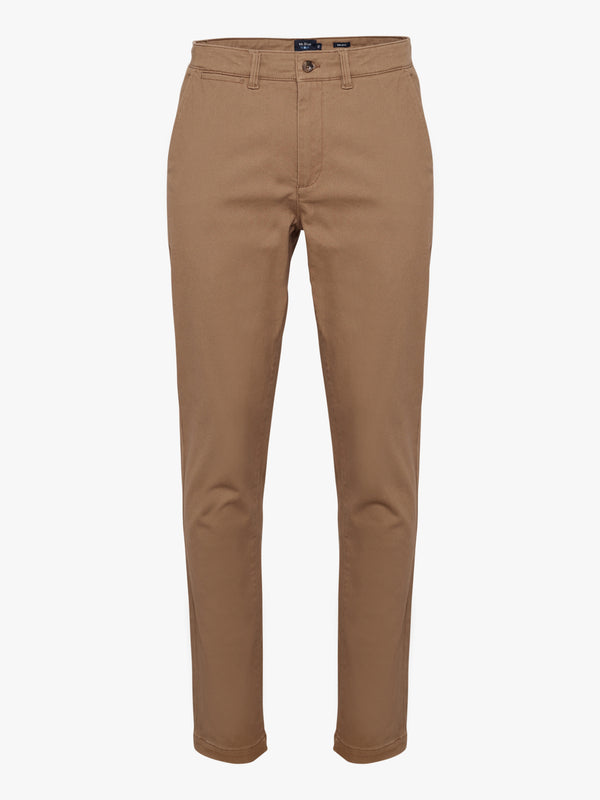 Calças Chinos Regular Fit Camel