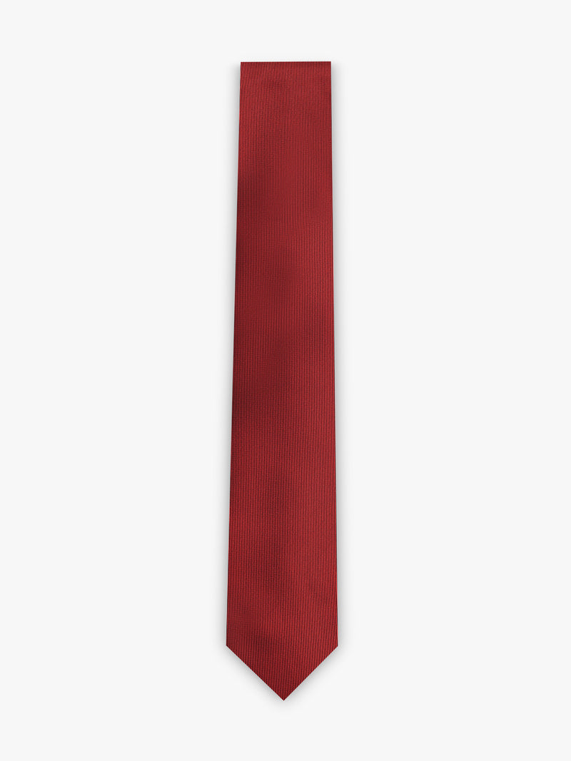 Corbata roja de poliéster