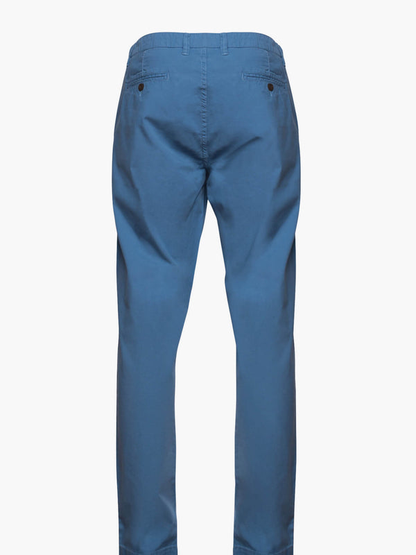 Pantalones chinos azul claro a cuadros