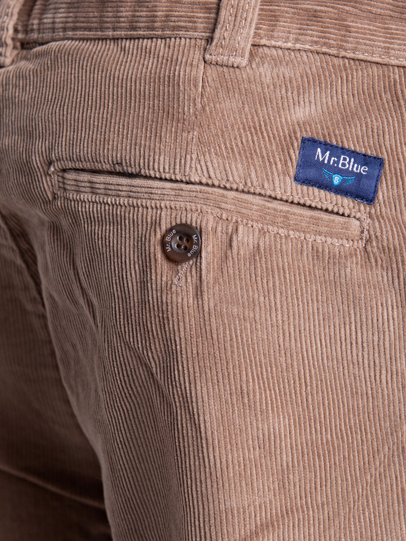 Brown Regular Fit Trousers