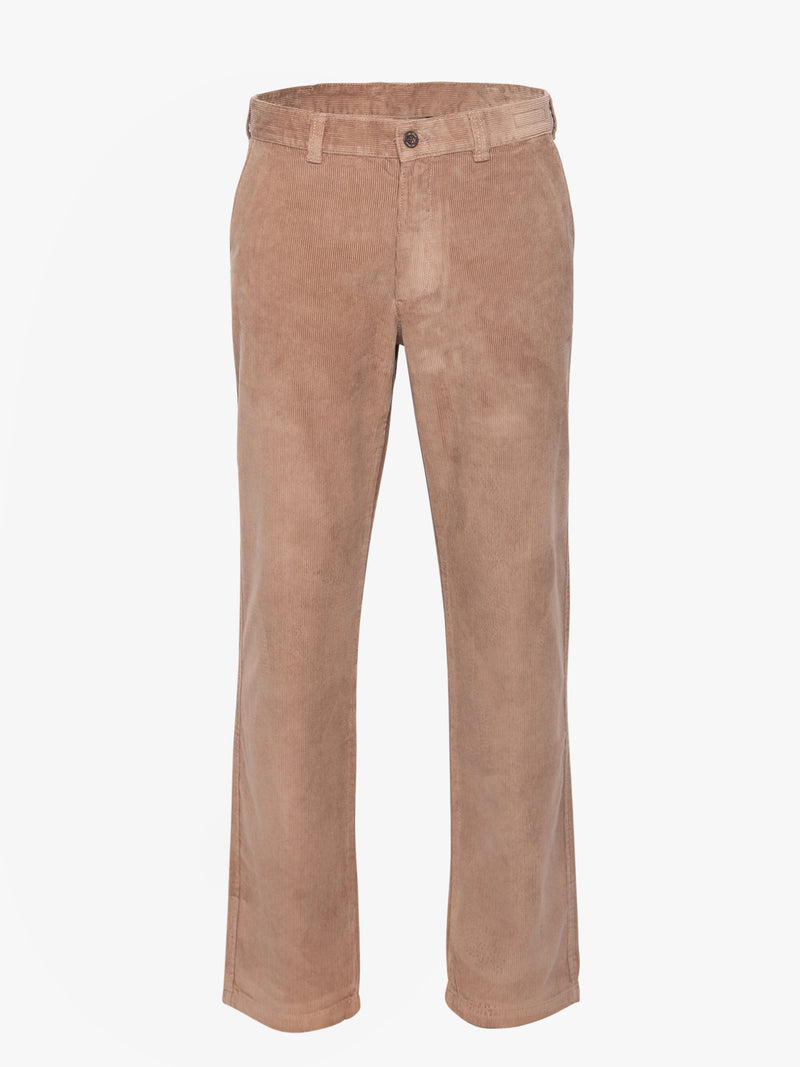 Brown Regular Fit Trousers