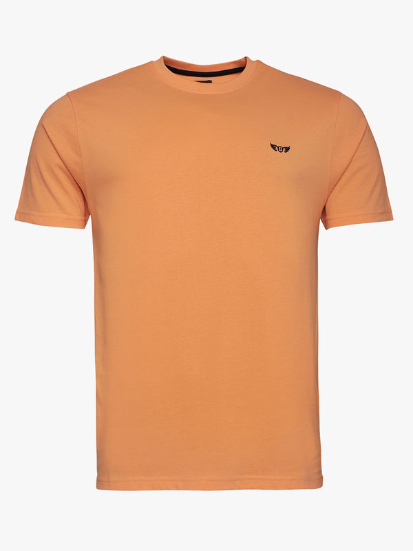 Camiseta 100% de algodón naranja