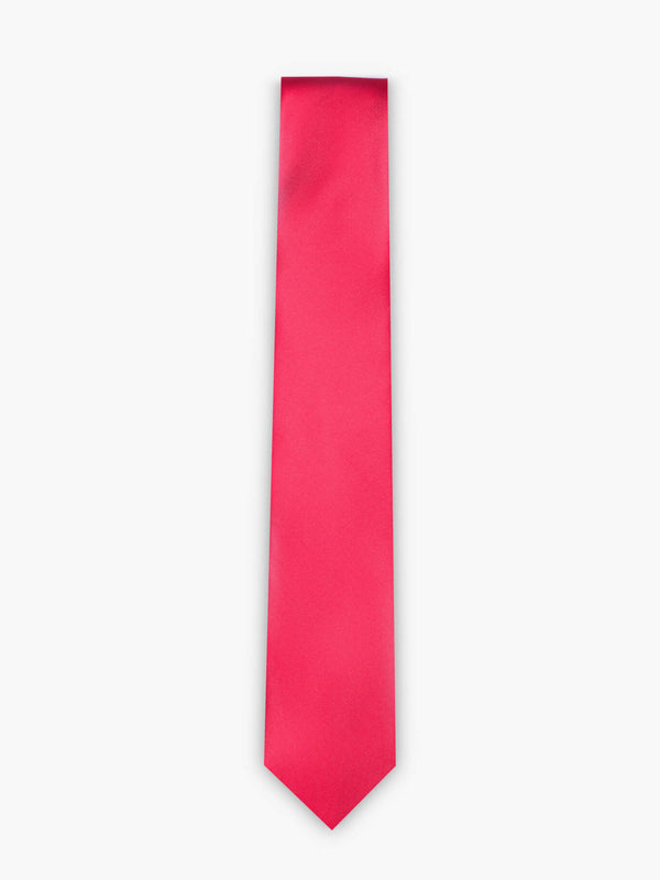 Corbata roja oscura