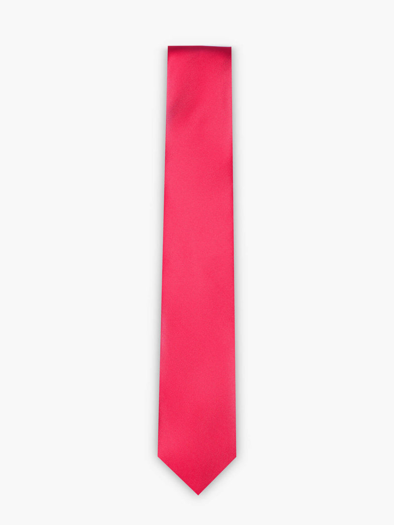 Corbata roja oscura