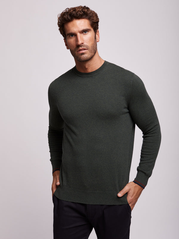 Pullover Regular Fit Verde