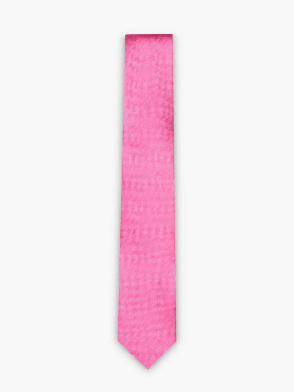 Red patterned tie