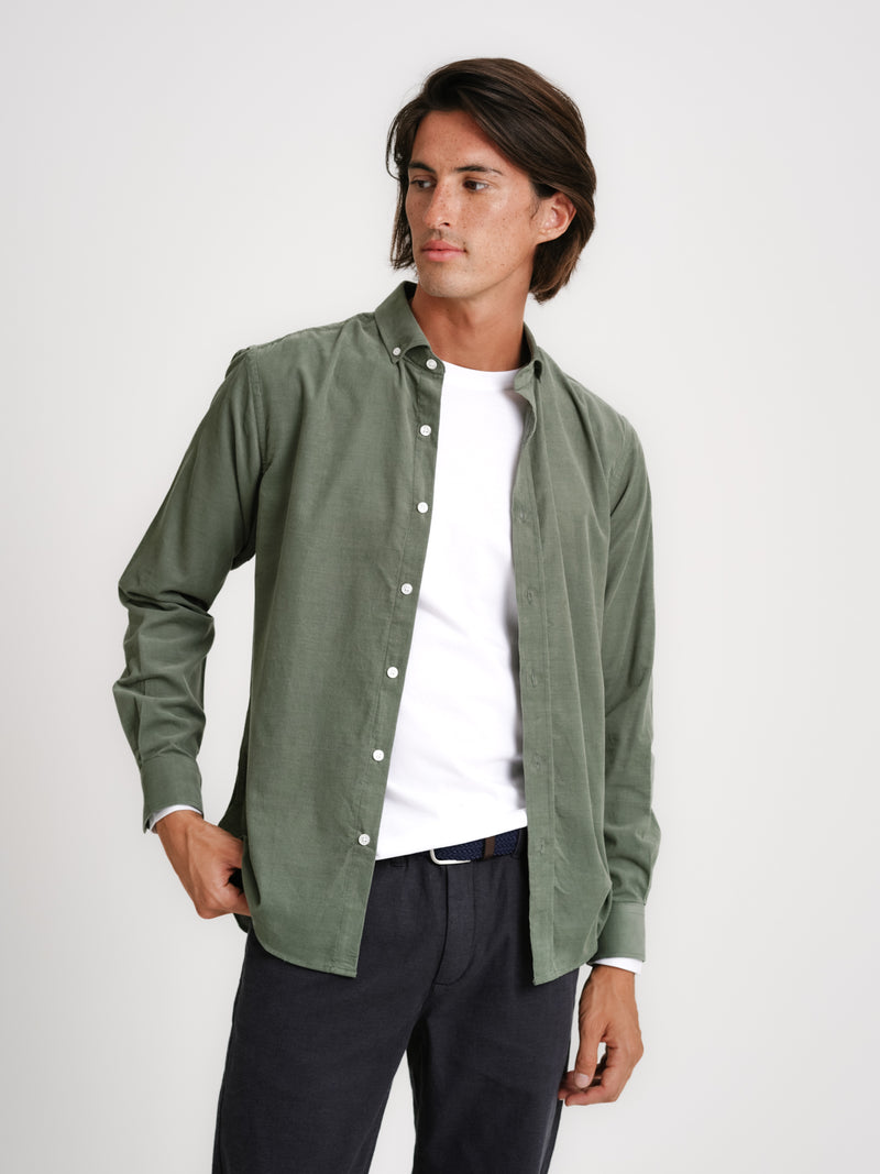 Camisa verde Bombazine Tailored fit