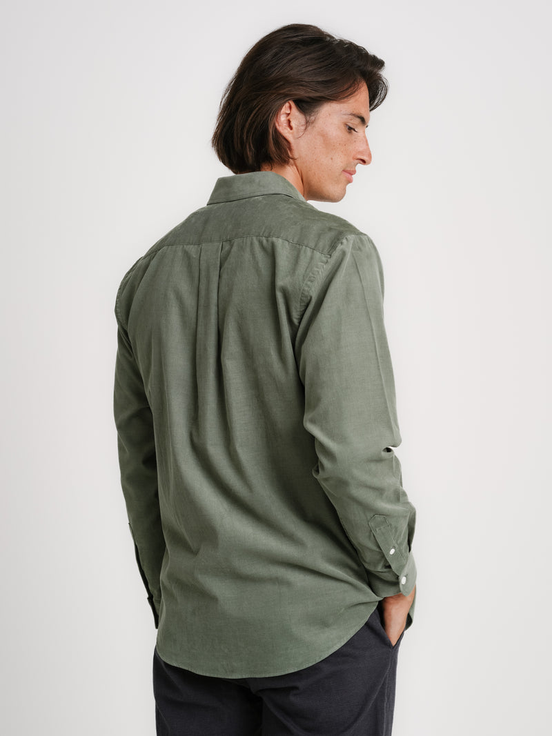 Camisa verde Bombazine Tailored fit