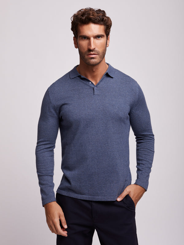 Blue Long Sleeve Pullover