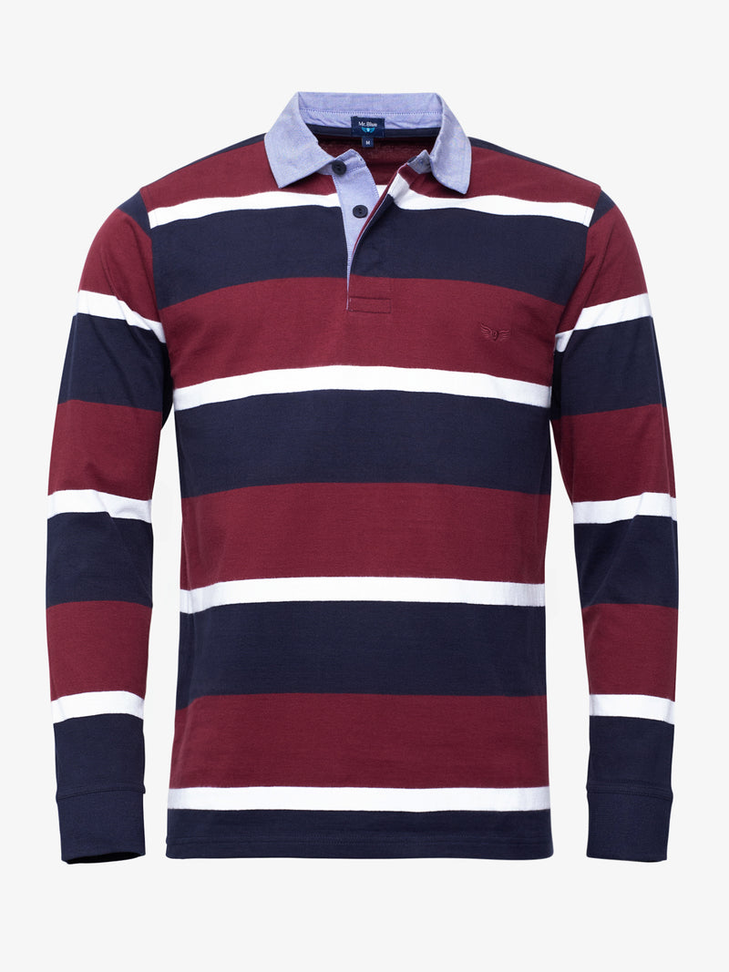 Rugby Regular Fit Red Long Sleeve