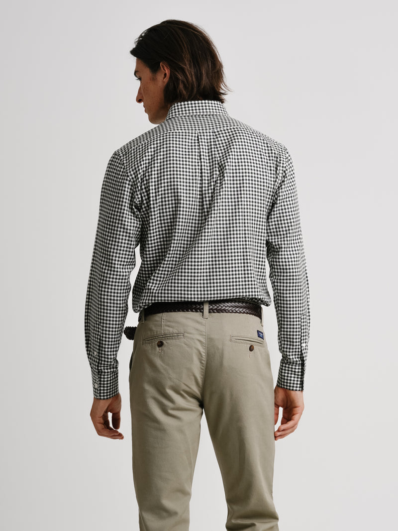 Camisa Regular Fit Twill Verde