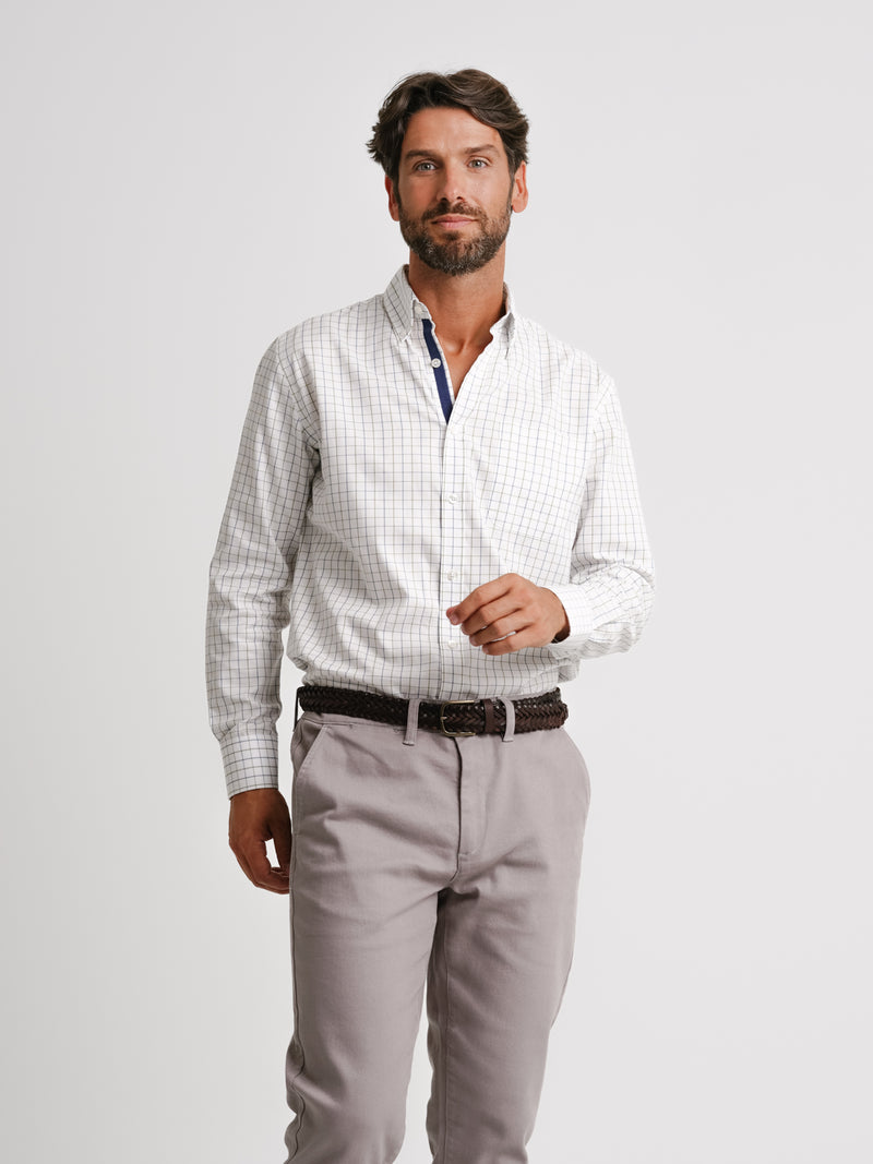 Camisa Regular Fit Twill Branca