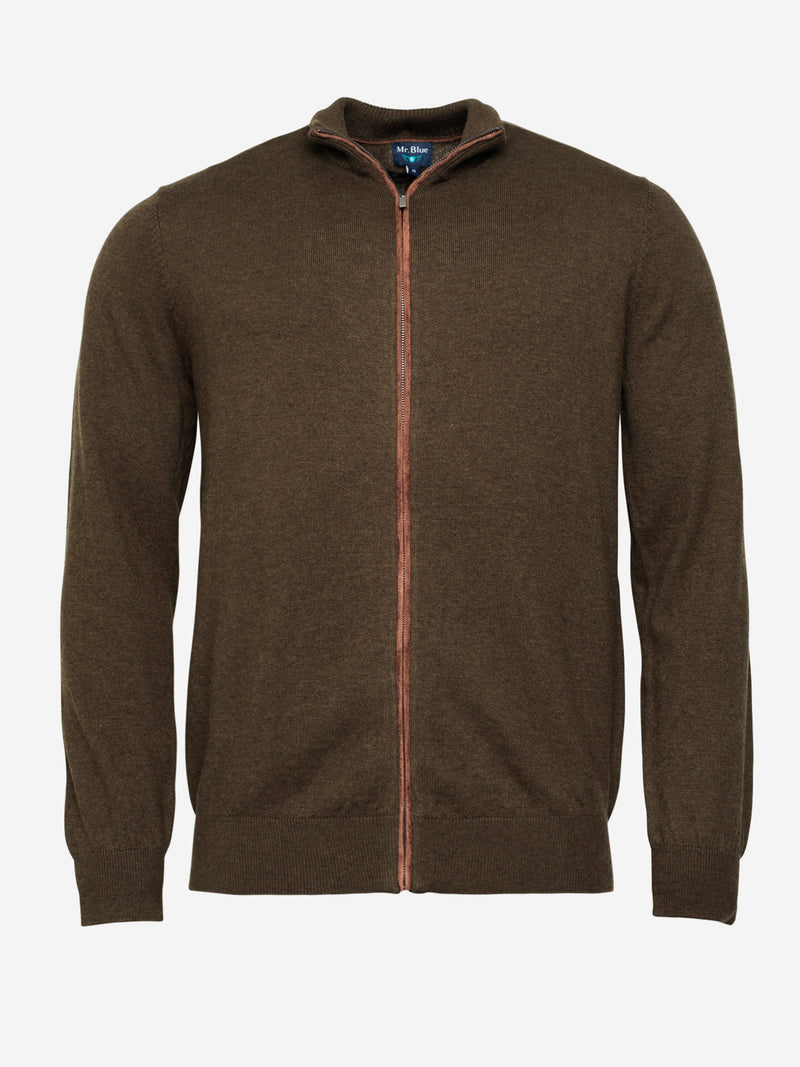 Regular Fit Pullover Brown Long Sleeve