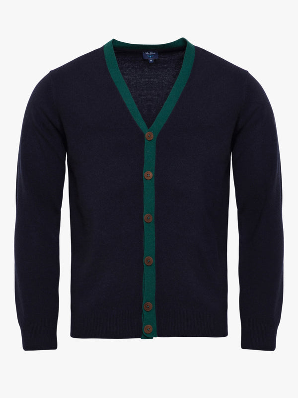 Dark blue wool sweater