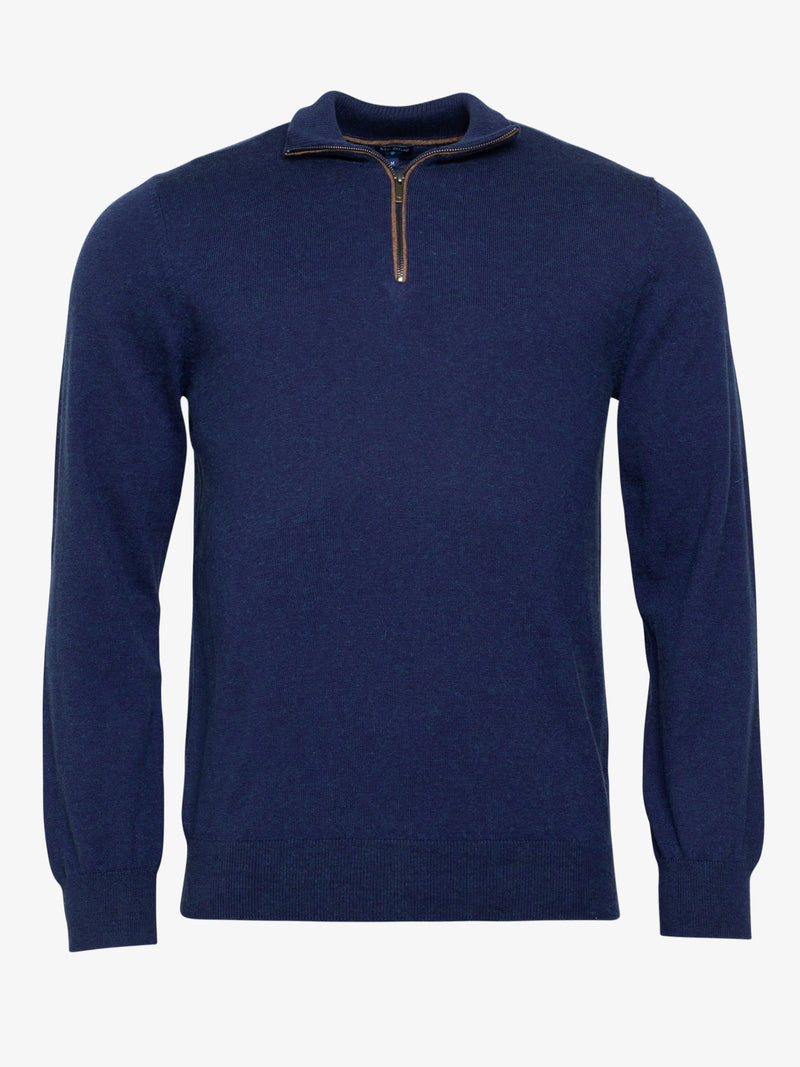 Pullover Regular Fit Blue Long Sleeve