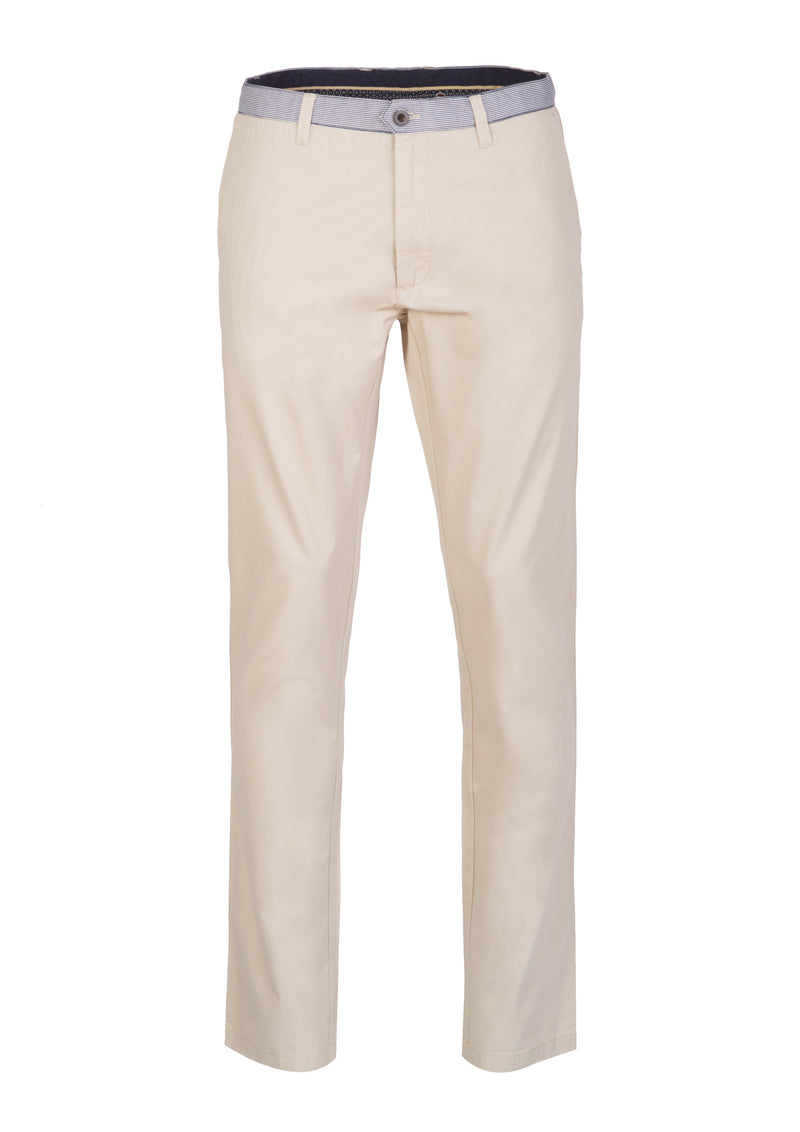 Chino Twill pants Slim Fit with detail
